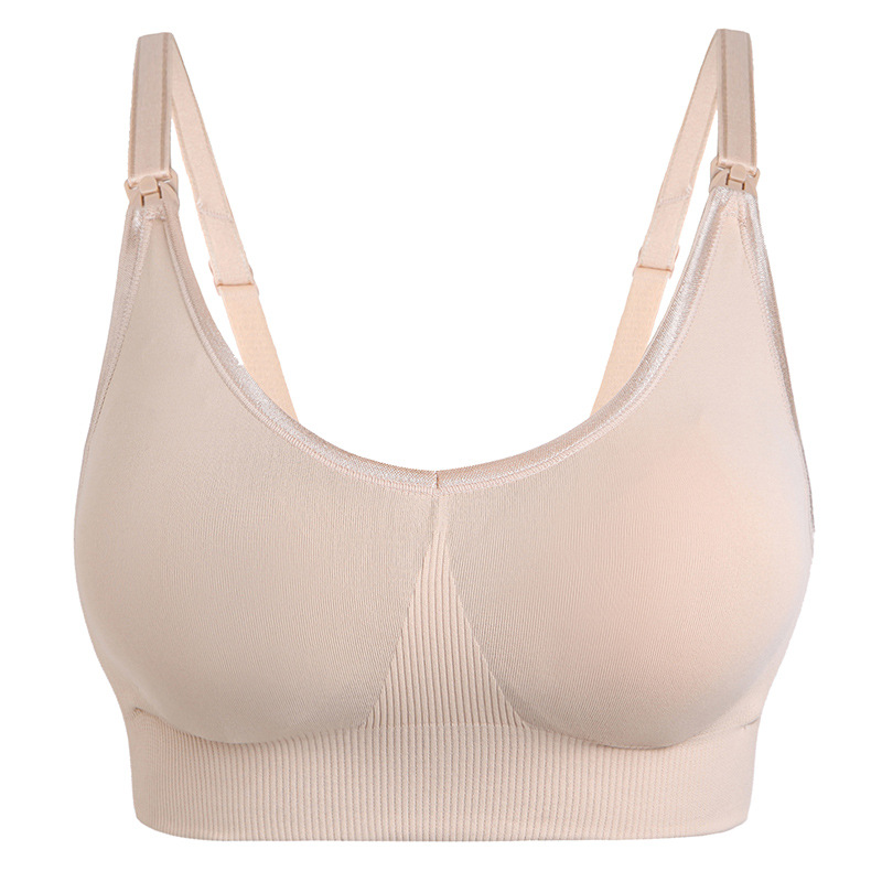 Solid Seamless Wireless Matern - Sleep Bra Bralette review and price
