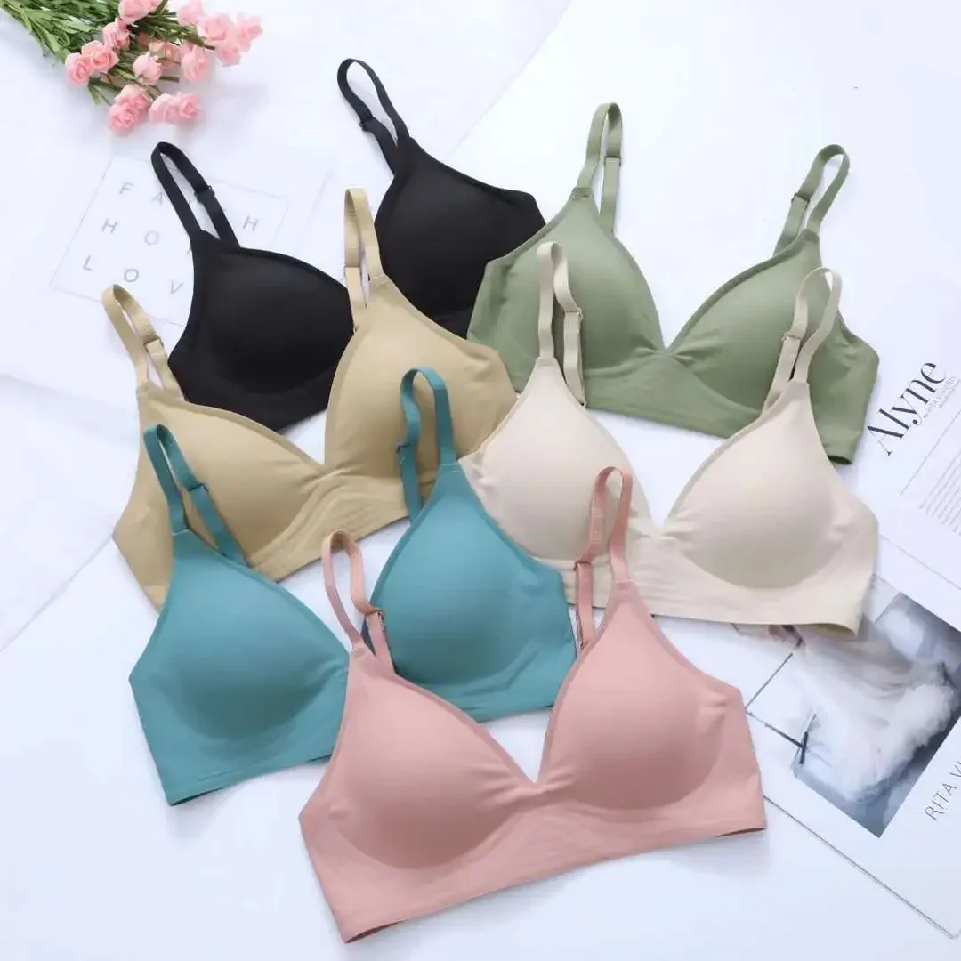 Latex Jelly Underwear Seamless - Sleep Bra Bralette review and price