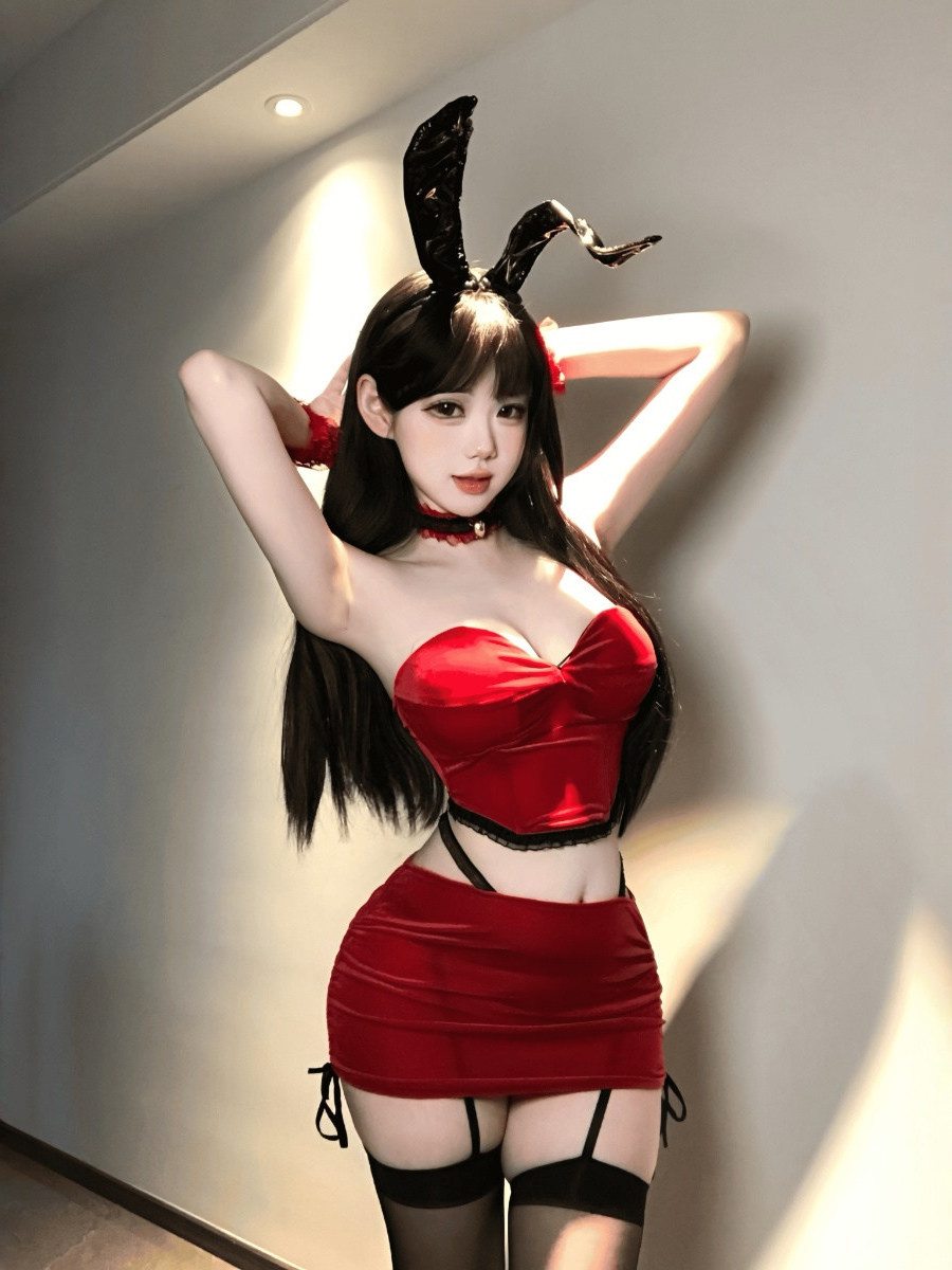 Red Velvet Lace Short Sexy Wra - Lace Bralette Set review and price