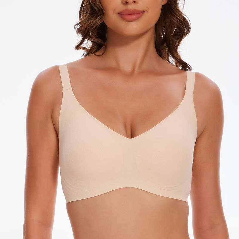 Seamless Flowers Patterned Wir - Wirefree Bra Comfort review and price